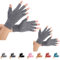 2 Paare Arthritis Handschuhe, Unterstützung für Kompressionshandschuhe und Wärme für Hände, Fingergelenk, Linderung von Schmerzen bei Rheumatoiden, Arthrose, RSI, Karpaltunnel (S, grau)