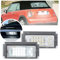 NSLUMO LED Kennzeichenbeleuchtung Glühbirnen Nummernschildbeleuchtung Lampe 3582 SMD mit CanBus Fehlerfrei 6000K Xenon kaltweiß für Mini Cooper R50/R52/R53 usw,2 Stuecke