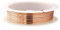tooloflife - Rollo de alambre de cobre desnudo resistente al deslustre, para manualidades, abalorios, fabricación de joyas, cobre rojo 1 mm