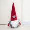 Marwood Cute Door Stopper Decorative Door Stops for Home and Office, Stuffed Fabric Christmas Door Stopper Weighted Interior Doorstop Floor Decorative - Santa Claus with Red Cap 48cm