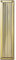 Loops Rectangular Reeded Door Finger Plate - 305 x 70mm - Polished Brass Push Plate | Traditional Protective Door Push Plate -Ornate Door Finger Plate - Plain/Push/Pull Engraved Options