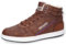 Dockers by Gerli Damen High-Top Sneaker, Frauen Schnürstiefeletten,Warm gefüttert,schnürer,schnürstiefeletten,mid,Cut,Women's,Lady,Dunkelbraun,5.5 UK / 39 EU