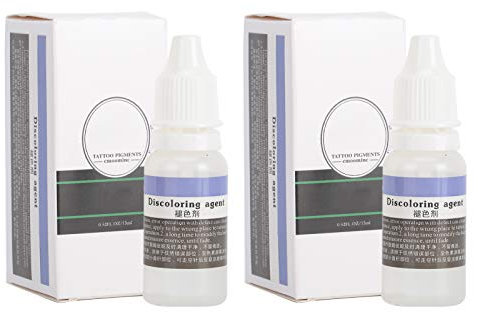ASOMI 2pcs Tattoo Correction Serum Schmerzfreies Pigment Fading Agent Augenbrauen Lippen Microblading Entferner