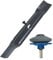Spares2go Metal Blade compatible with Qualcast RM34 MEB1234M MEB1434M MEB1334M Lawnmower (34cm, with Fixing Screw + Drill Sharpener Attachment)