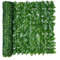Pomurom Rotolo Siepe Artificiale per Balconi, 0,5m x 1m/, Recinzione Giardino Esterno con Foglie di Edera Finta, per Ringhiera Terrazzo Cortile