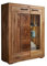 möbelando Highboard WZ-0315 aus Wildeiche in naur geölt. Abmessungen (BxHxT) 103x135x40 cm