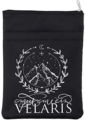 Acotar Merchandise Buchhülle A Court Of Thorns And Rose Book Cover Meet Me In Velaris Geschenk The Night Court Gift SJM Literatur Geschenk (Velaris BM)