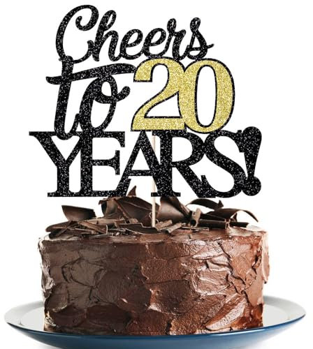 Klionjor Happy 75th Birthday Cake Topper Cheers to 75 Years Birthday Cake Pick 75 Fabulous Cake Decoration for Happy 75th Birthday Anniversary Party Cake Decorations Supplies