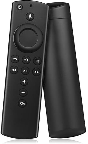 Ersatz-Sprachfernbedienung (2nd Gen) Passend für AMZ Smart TVs (3rd Gen), Smart TVs Cube (1st/2nd Gen), Smart TVs Stick 4K, Smart TVs Stick (2nd Gen), Smart TVs Stick Lite, Smart TVs Stick