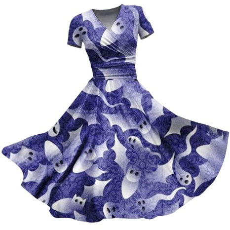 Generisch Deals of The Day Mittelalter Kleid Damen Kleidung Faschingskostüme Hexenkleid Kleidung Trompetenärmel Hochzeitskleid Festlich Design Maxi Kleid Deals of The Day