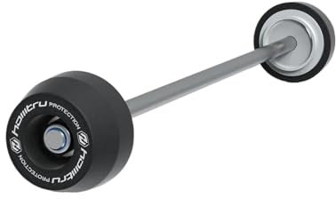 EULYIQAM Protezioni del Telaio Moto Moto Paratelaio Assale Anteriore Forcella Slider Protector for Yamaha FZ-07 MT-07 XSR700 2013-2023 Protezioni Telaio Anticaduta Kit