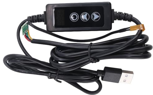 Krytavo USB Mini Thermostat Interrupteur LED Régulateur de Température de Contrôle Numérique Thermomètre Thermorégulateur DC 5-24V 12V