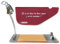 Well Home Jamonero IBERIA Luxe cabezal giratorio, en madera y acero inoxidable + Funda para Jamón 'Tiberic' Burdeos