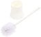 NOLITOY 3 Sets Cleaning Brush Bin Grout Holders Power Paste Mat Electric Kit Steam Handheld Simple Gel Dispenser Rim Splash Scrub Sprayer White Nylon