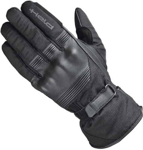 Held Polar 3 wasserdichte Motorrad Winterhandschuhe, schwarz, 9 | Wasserdicht