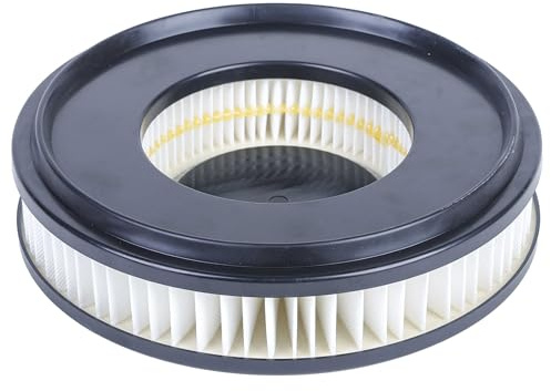 vhbw Staubsaugerfilter kompatibel mit Nilfisk VL500-35 BDF | VL 500 35L, Saltix, VL500-35 EDF, MAXXI II 35 WD Staubsauger - HEPA Filter Schwarz Weiß