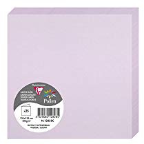 Clairefontaine 12828C 25 Karten Pollen 11x11cm 210g Wistarai