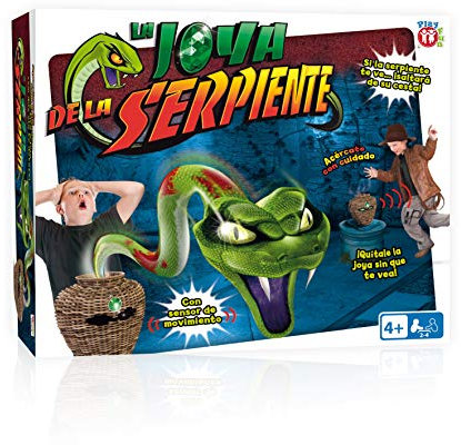 PLAY FUN BY IMC TOYS La Joya de la Serpiente (Versión española) | Juego de Mesa Familiar para niños +4 Años