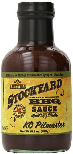 American Stockyard Private Reserve BBQ Sauce KC Pitmaster 439g Bottle