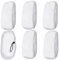SPARES2GO Hard Floor Cleaning Cloth Pads Compatible with Morphy Richards 720022 12 in 1 Steam Cleaner Mop (Pack of 6)