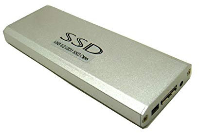 Sintech USB 3.0 External Enclosure Case,Compatible with 18 Pin SSD Adata Xm11 Xm11zzb5 from Ultrabook Ux31 Ux21 Taichi21/31