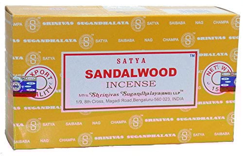 Sándalo – 180 g – Varillas de Incienso Satya Sandalwood