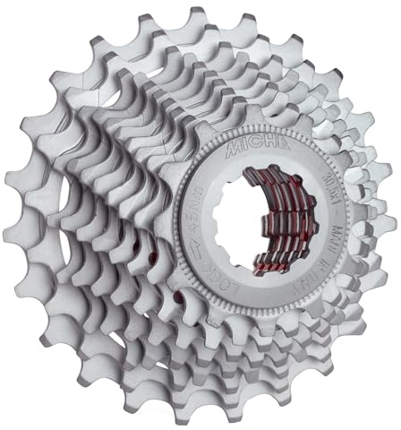 Miche Primato 10 Speed Cassette, Silver, 12/29t, Compatible with Shimano HG