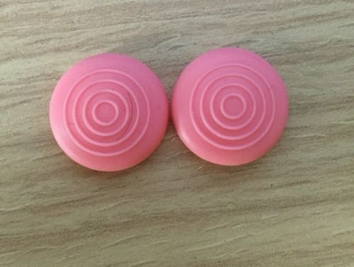 ANALOG Thumb stick grip joystick tappi in silicone per PS4 PS3 XBOX 360 Xbox One Game controller (rosa)