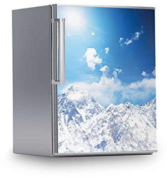 Kühlschrank Möbelfolie I Dekoraufkleber für Kühlschrankfront - Bedruckte Klebe-Folie abwaschbar I Klebefolie Küche - Design: Everest