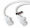 rhinocables CAT 6 High-Speed Gigabit Ethernet Cable - Patch Network Lead for LAN| Snagless UTP With LSZH Jacket | RJ45 Connector - Internet, Router, Modem, Smart TV, PC & More (6m, White, Pack of 1)