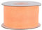 Organzaband 38mm x 25m Rolle - FARBAUSWAHL in 3/6/12/25/38mm - transparent, farbecht & waschbar - Schleifenband für Hochzeit - Geschenkband zum Verpacken Dekorieren Basteln - Apricot 714