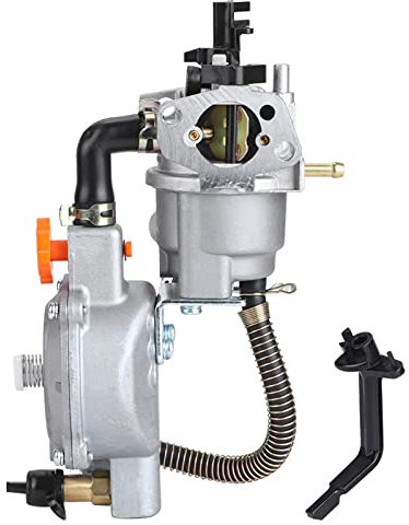 Leylor Carburatore,Generatore a Doppia Alimentazione Carburatore per GPL CNG Kit di conversione per generatore 2,8KW GX200 170F Honda GX160 2KW 168F