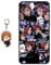 Staremeplz Compatible iPhone 7/8 / SE 2020 Case - Anime Design with Figure Keychain, Soft Silicone Flexible TPU Animation Case