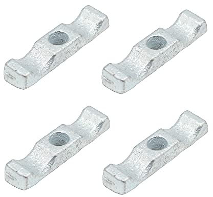 Turn Button Catch for Shed Gate Door and Greenhouses Pens Hutches | Galvanised | 4 Pack