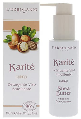 L'Erbolario Karité Gesichtsreinigungscreme für geschmeidige Haut, 100 ml