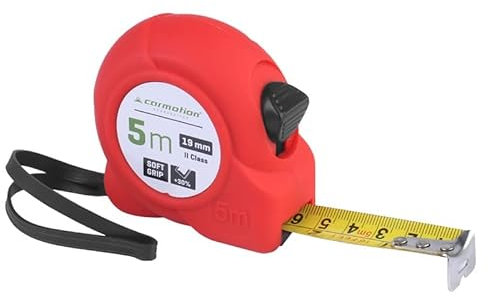Bandmaß Maßband 5 Meter Schneidermaßband Rollmaßband mit Stopp Taste