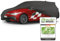 WALSER Premium Abdeckung Auto Indoor Stretch Plus Qualitätssieger Sehr Gut* Autoabdeckung Winter Autogarage Abdeckung Autoplane Winter Autogarage Abdeckung Winter Abdeckplane Kombi Größe 4 schwarz