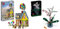 LEGO 43217 Disney and Pixar Carls Haus aus „Oben“, baubares Spielzeug mit Luftballons & 10311 Icons Orchidee, Künstliche Pflanzen Set mit Blumen, Modellbausatz
