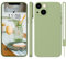 WXX Coque de protection en silicone pour iPhone 14 - Fine avec microfibre - Anti-rayures - Pour iPhone 14 6,1 - Vert matcha