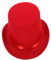 Holibanna Zauberer Hut Für Kostümparty Roter Hut Hochwertiges Accessoire Für Karneval Und Fasching Unisex Kostü Hut Für Erwachsene Und