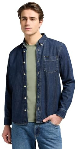 Lee - Hemd Herren - Regular Fit Button Down - Rinse