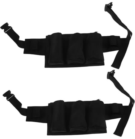 WRITWAA 2pièces Banane Pour Salon De Étui De Rangement Pour Huiles Essentielles Porte-bouteille Essentielle Portable Pochette Portable