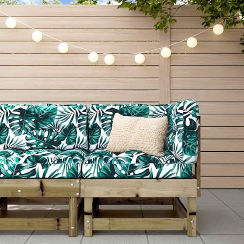 WSJHUHK Ecksofa mit Kissen imprägniertes Holz Kiefer