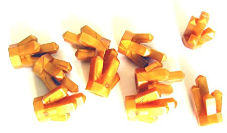 LEGO City Mineros Lot de 10 Verres Doré