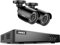 ANNKE E200 CCTV Camera System, 4 Channel 3K Lite Surveillance DVR with 2x 1080p Dual-Light Cams and 1TB Hard Drive, Smart Human & Vehicle Detection, Color Night Vision, IP67 Weatherproof, No HDD