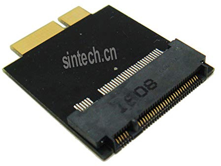 Sintech M.2 NGFF SSD 18 broches pour MacBook Air 2010-2011 Short Card