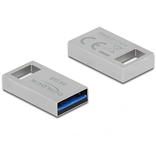 Delock 54071 USB 3.2 Gen 1 Speicherstick 64 GB - Metallgehäuse ,