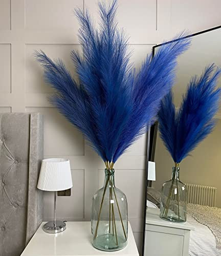 Faux Pampas Grass 2 (Blue)