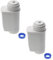 vhbw 2x filtro dell'acqua compatibile con Bosch VeroAroma, TES70, TCC7xx Series (all) macchina da caffè automatica, macchinetta per espresso - bianco