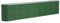 vidaXL Green Garden Raised Bed - Oval Shaped, Spacious Outdoor Planter in Durable Powder-Coated Steel for Vegetables, Herbs, and Flowers, Weather-resistant for Use in All Conditions